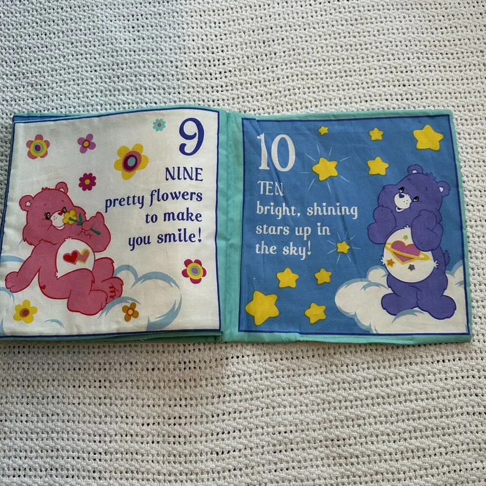 Vintage Handmade Care Bear Counting Book